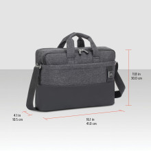  Çanta Rivacase 8831 Black MacBook Pro və Ultrabook 15.6" üçün