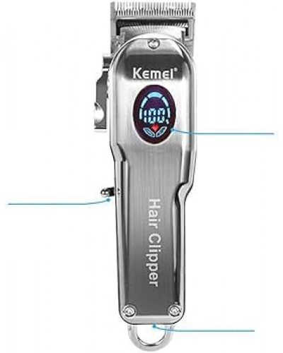 Kemei KM-2002 Silver Машинка для стрижки волос