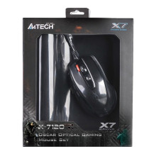 Oyun siçanı + Siçan altdığı A4Tech X-7120