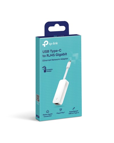Сетевой адаптер USB Type‑C/RJ45 Gigabit Ethernet TP-Link UE300C
