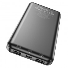 Hoco J100 10000 mAh Black Внешний аккумулятор