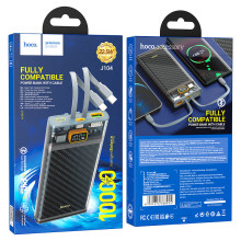 Hoco J104 10000 мАч Серый Внешний аккумулятор