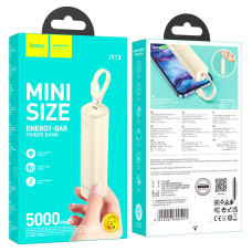Hoco J113 5000 mAh, White Xarici batareya