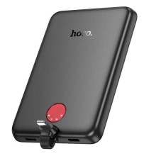 Hoco J133 5000 mAh Qara Xarici akkumulyator (Lightning kabel)