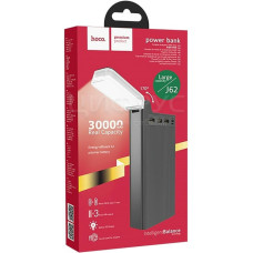 Hoco J62 30000 mAh LED, Qara Xarici akkumulyator