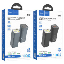 Hoco Q15 10000 mAh, Черный Внешний аккумулятор