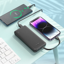 Hoco J118 Speed Energy 10000mAh Black Xarici akkumlyator