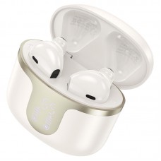 Hoco Snowflake EQ7 Milk White Беспроводные наушники